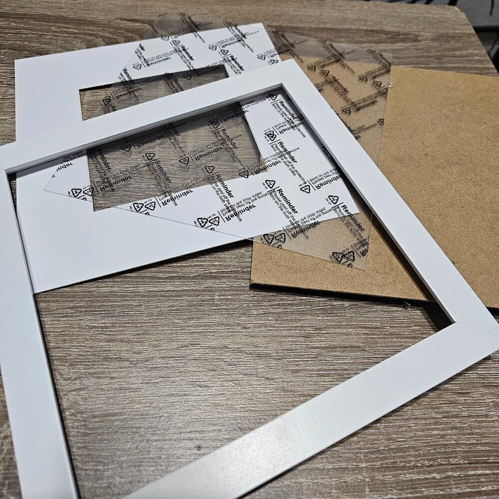 8x8 Framed Painted Turtle Watercolor Oil Painting‎ Wildlife Photography Print - Picture 4 of 5